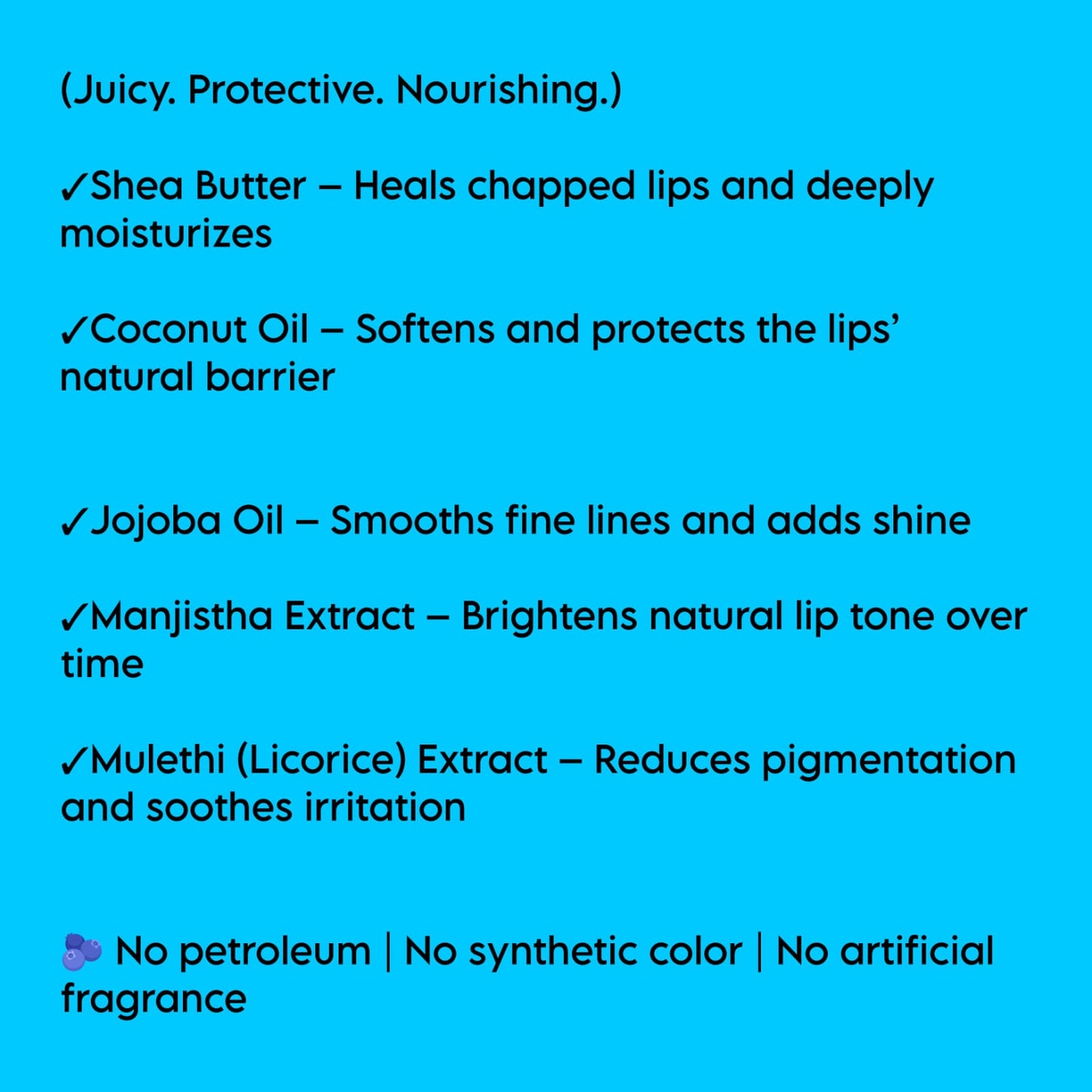 BLUEBERRY LIP BALM