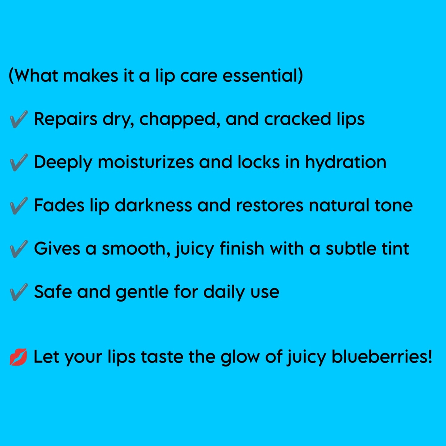 BLUEBERRY LIP BALM