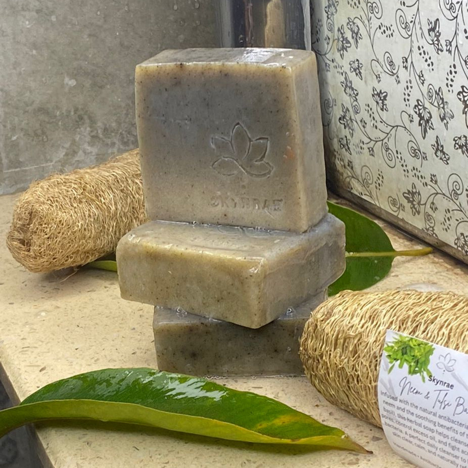 HANDMADE NEEM & TULSI BAR