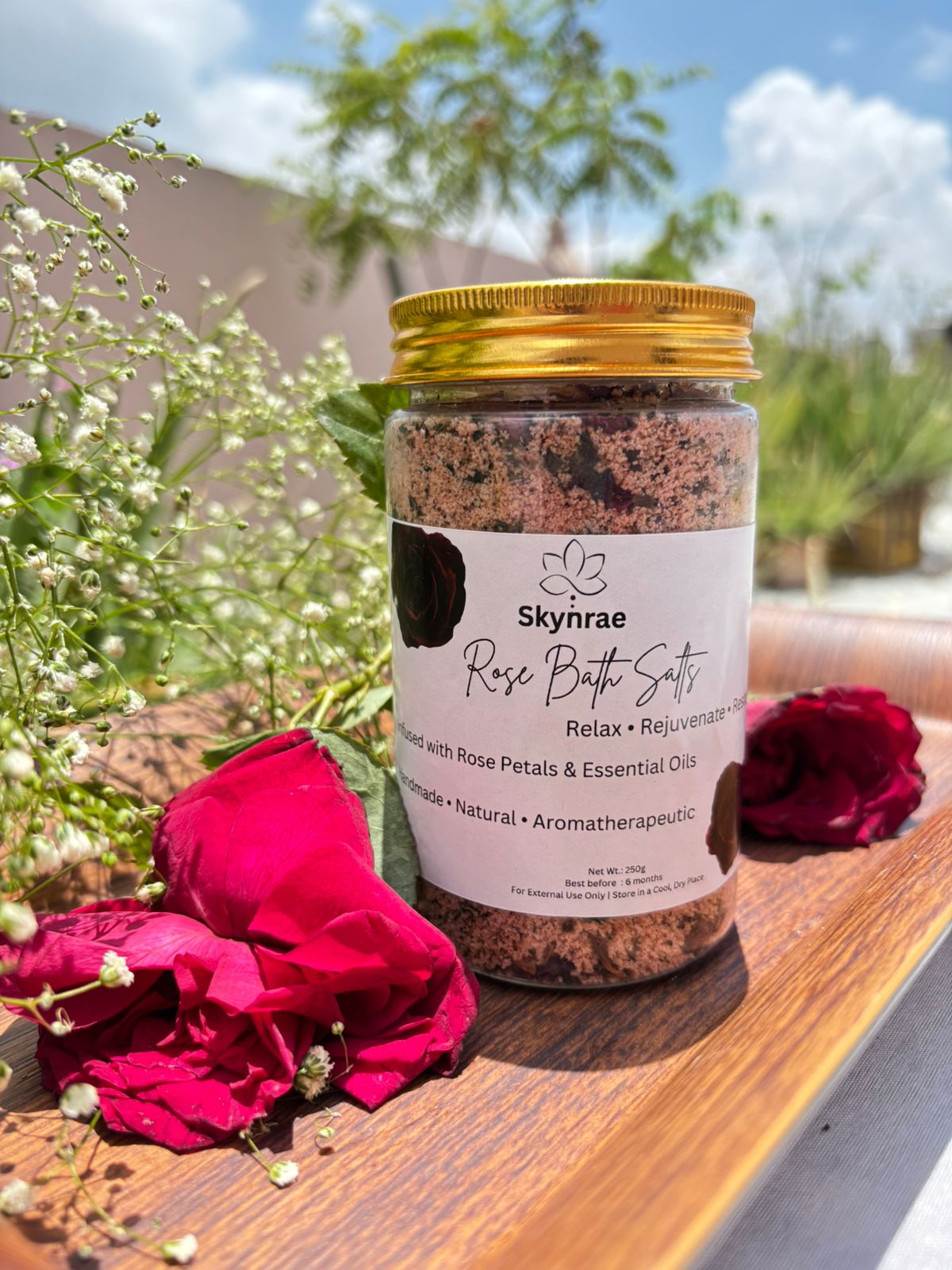 ROSE BATH SALT