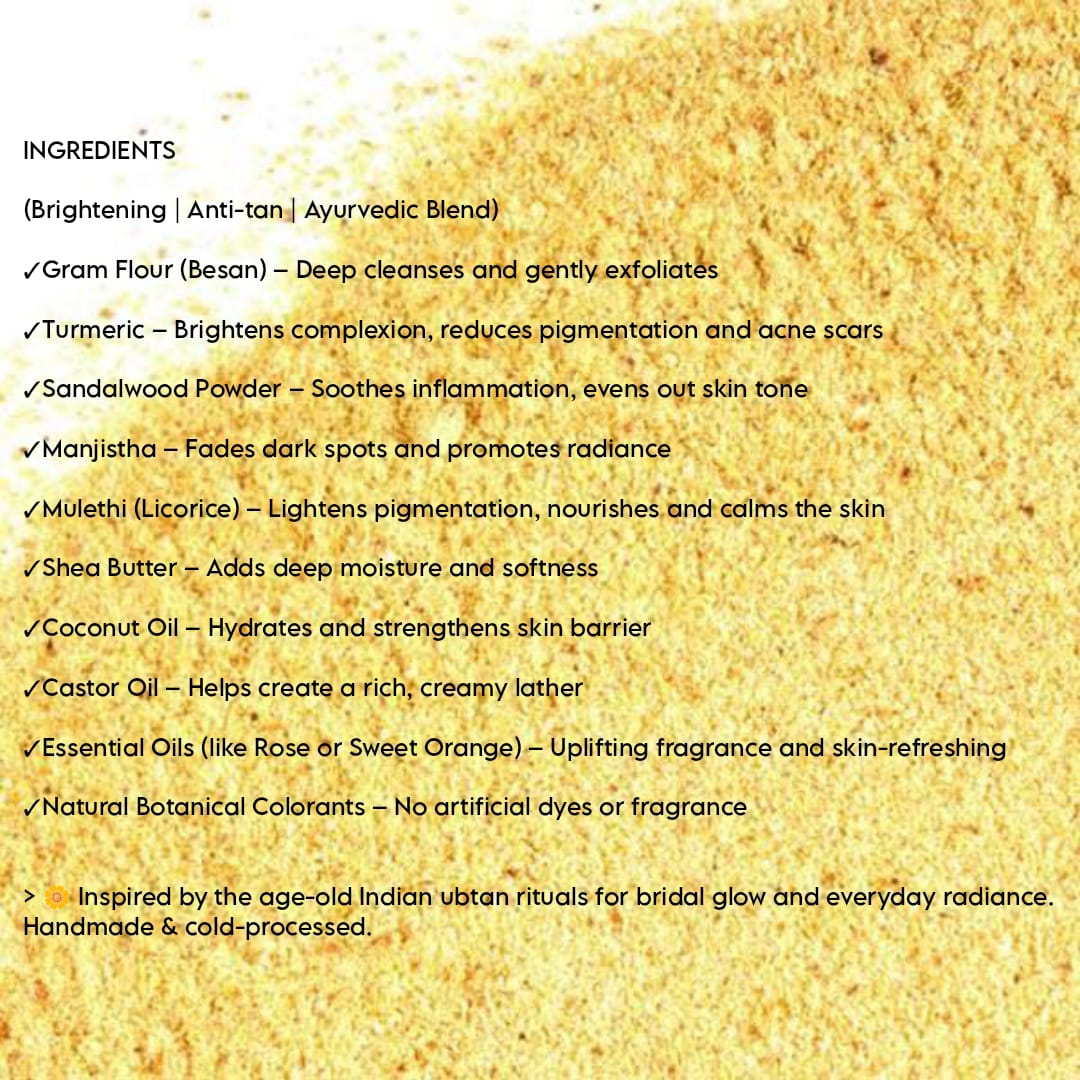 HANDMADE UBTAN GLOW BAR