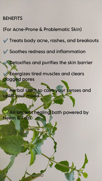 HANDMADE NEEM & TULSI BAR