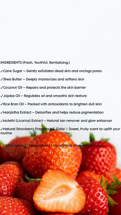 STRAWBERRY BODY SCRUB